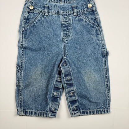 Y2K 2001 Old Navy Denim Overalls - 6/12 Months