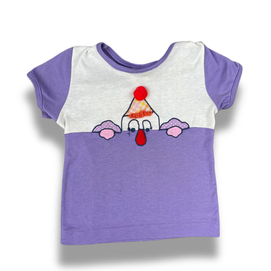 Vintage Clown T-Shirt - 2/3T