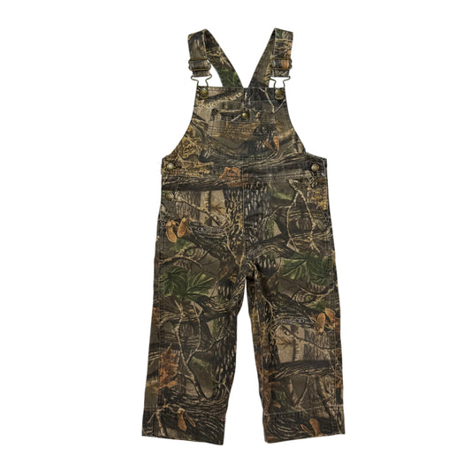 Vintage Cabelas Camo Overalls - 3T