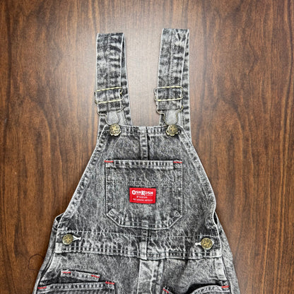 Vintage Oshkosh B'Gosh Stone Washed Denim Overalls - 4/5T