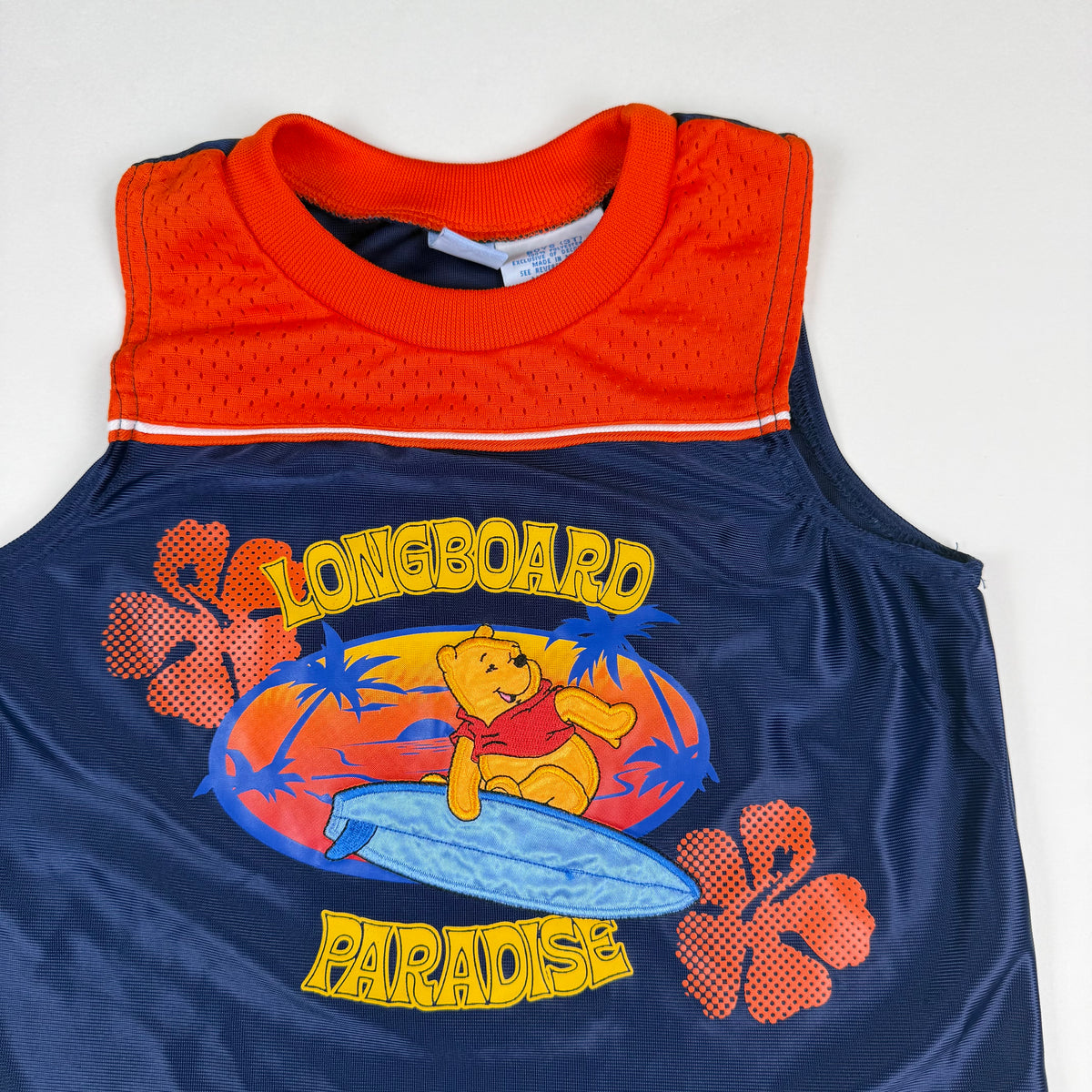 Y2K Pooh Surfing Tank Top - 3T