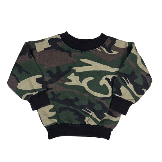 Vintage Camo Sweatshirt - 18 Months