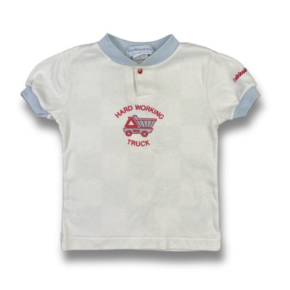 Vintage Oshkosh B'Gosh Fire Truck Shirt - 4T