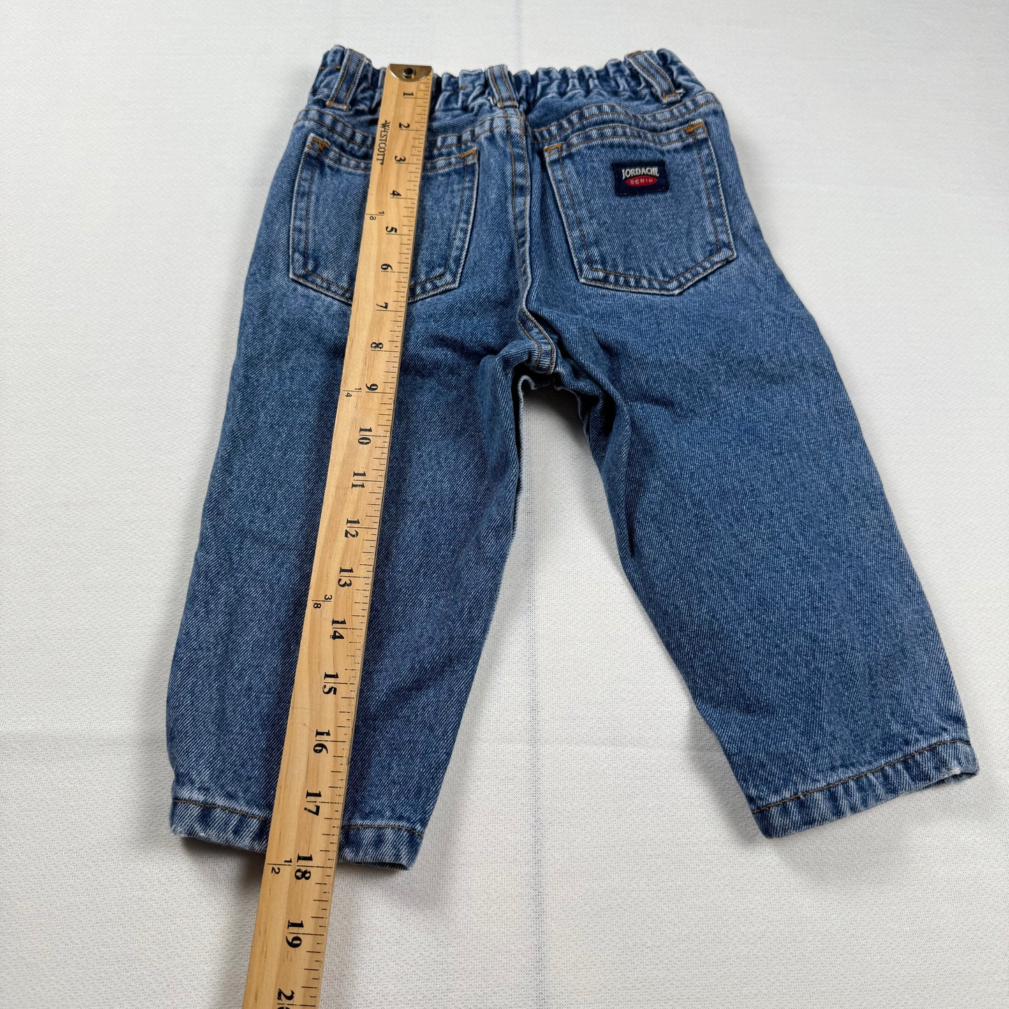 Vintage Jordache Bear Denim Jeans - 18 Months