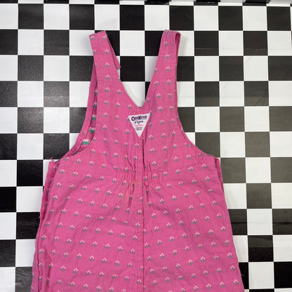 Vintage Pink Oshkosh Overalls - size 6