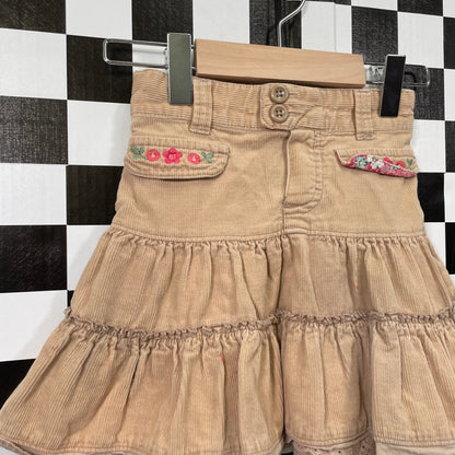 Y2K Oshkosh Corduroy Skirt - 3T