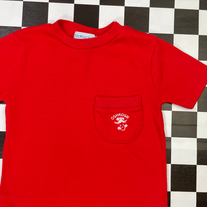 Vintage Oshkosh B'Gosh Red Smiley Face Shirt - 18 Months