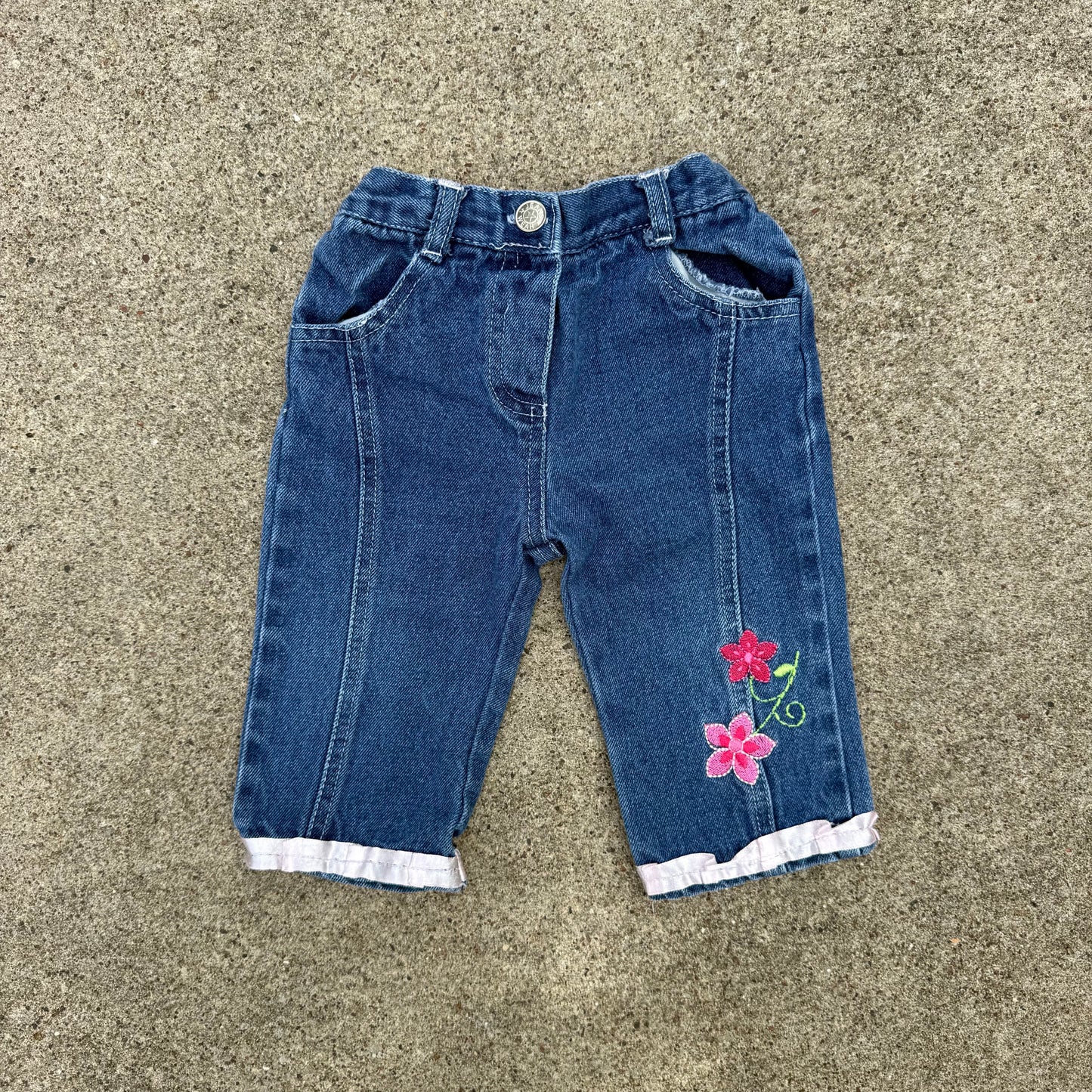 Vintage Y2K Two Piece Denim Set - 6/9 Months