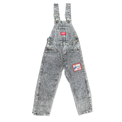Vintage Oshkosh B'Gosh Stone Washed Denim Overalls - 4/5T