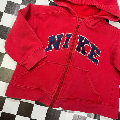 Y2K Nike Zip Up Sweatshirt - 3T