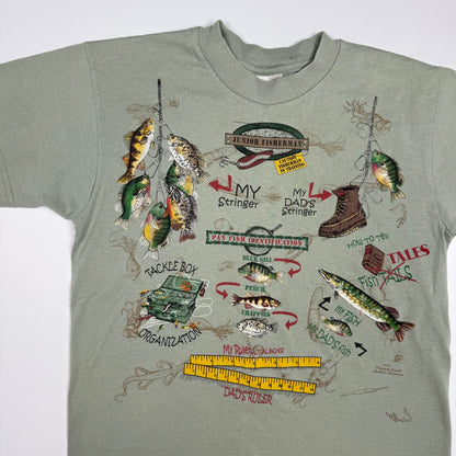 Y2K Fishing T-Shirt - Youth Medium