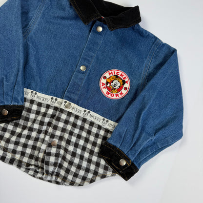 Vintage Mickey At Work Denim Shirt - 3T