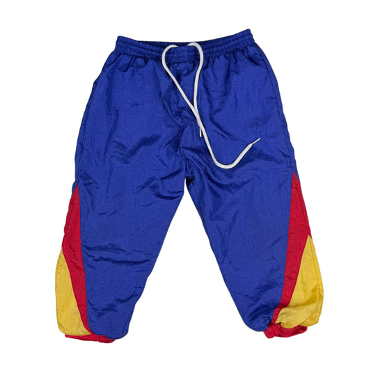 Vintage Color Block Windbreaker Pants - 2T