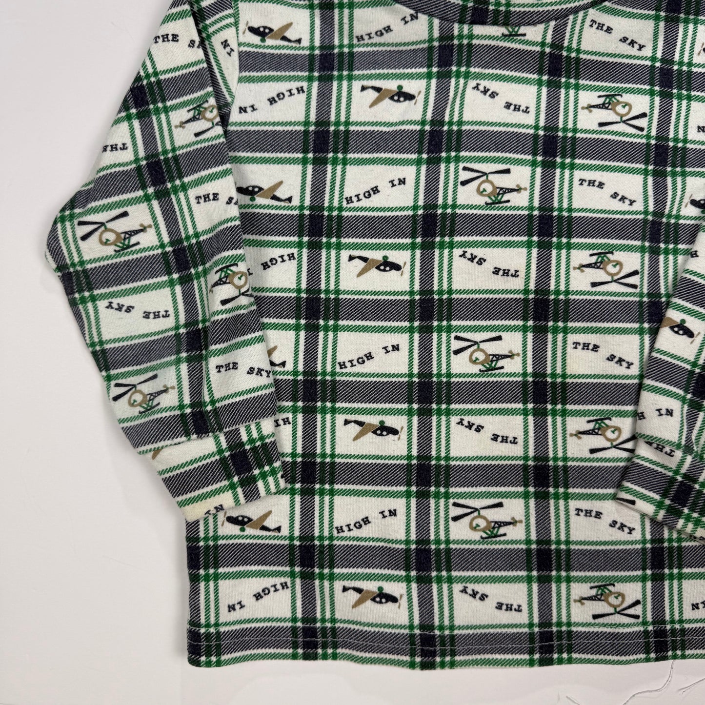 Vintage Airplane Turtleneck Shirt - 18/24 Months
