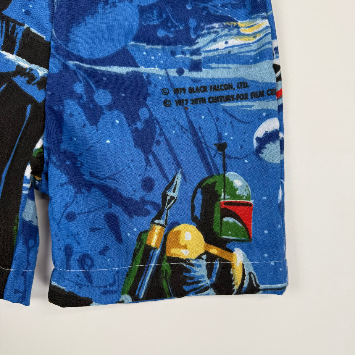 Vintage 1970's Handmade Star Wars Shorts - 2T