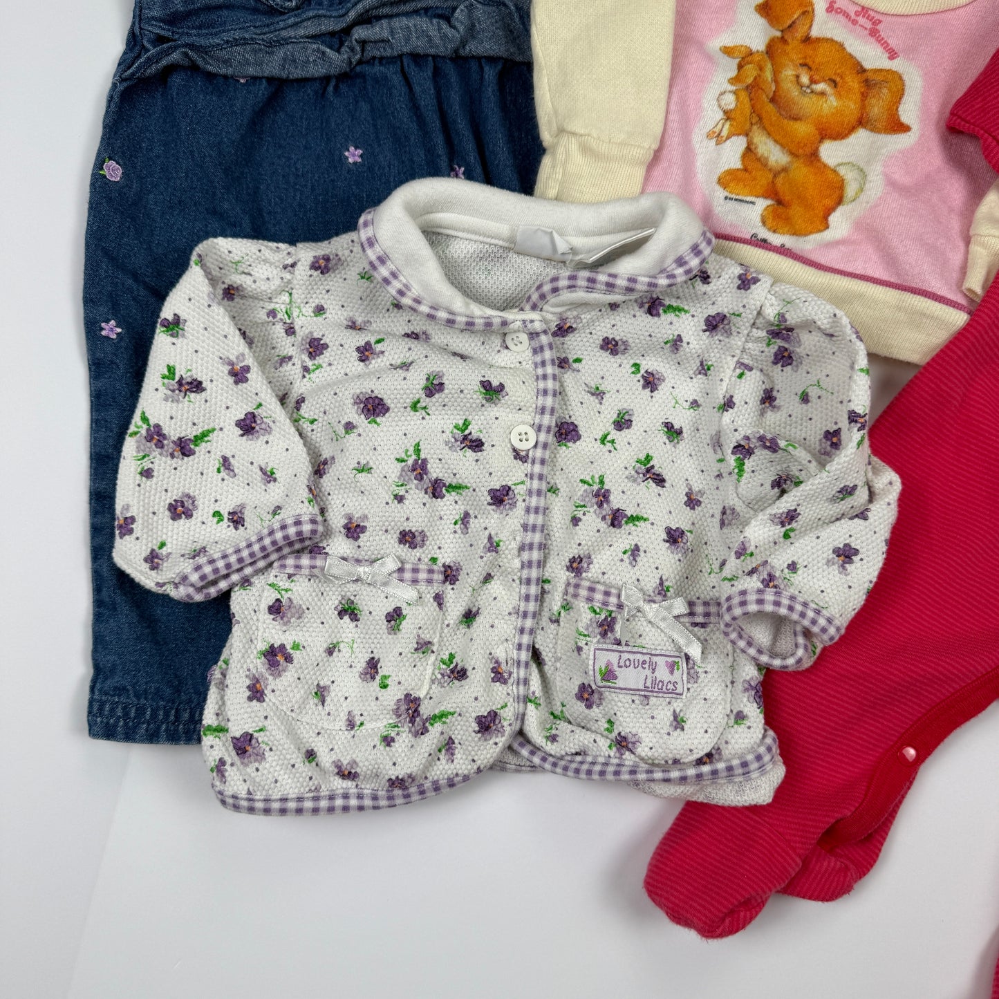 Baby Girl's Vintage Clothing Bundle 0-3 Months