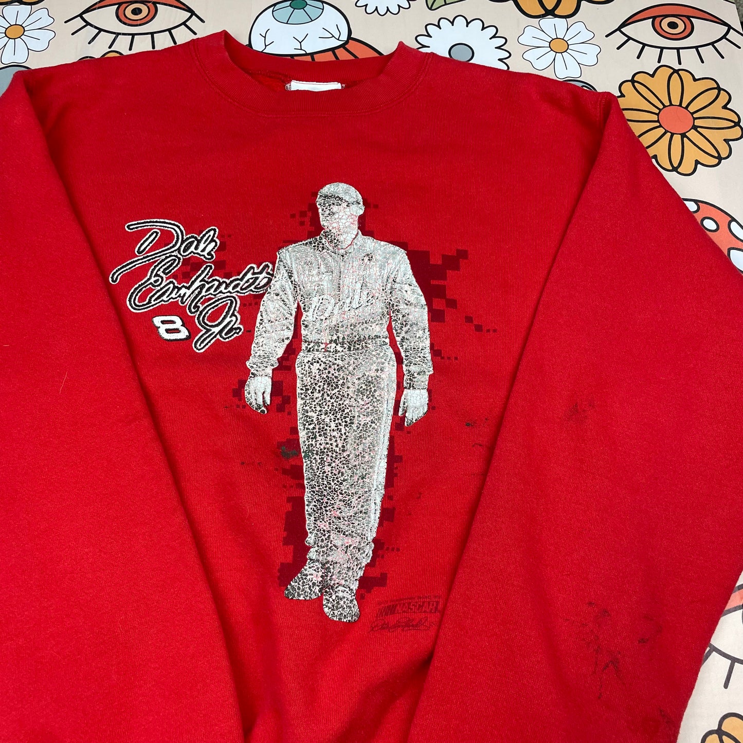 Vintage Dale Earnhardt Jr Sweatshirt - Youth Large