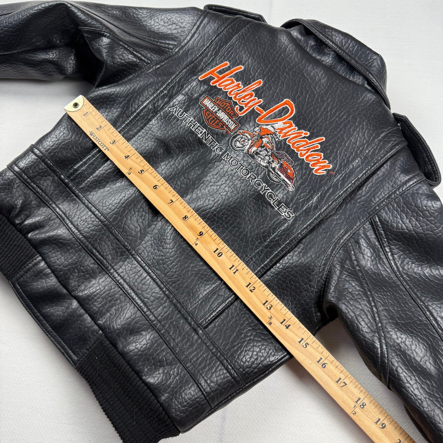 Vintage Y2K Harley Davidson Jacket - 4/5T