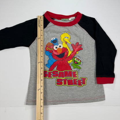 Y2K Elmo Sesame Street T-Shirt - 3T