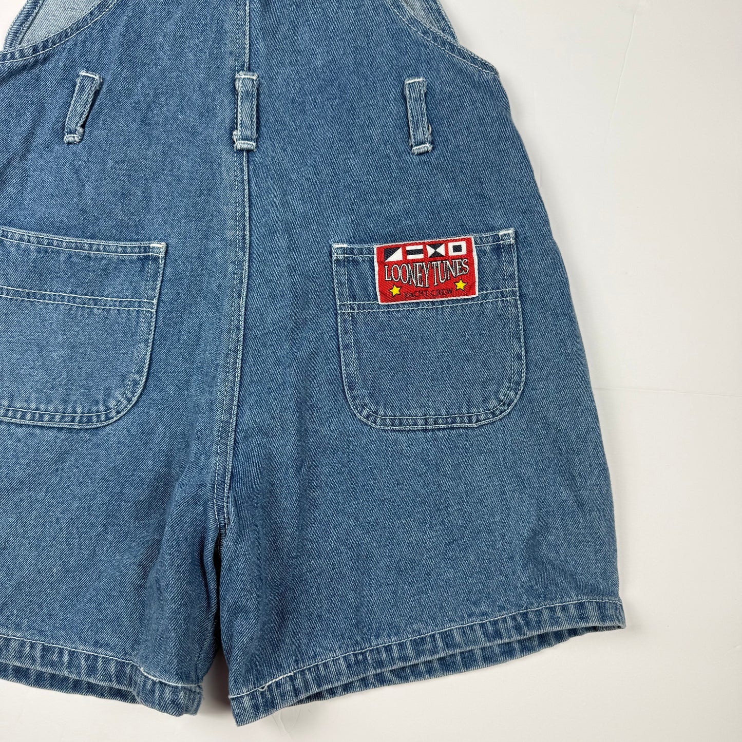 Vintage 1997 Tweety Denim Overalls - Youth Small