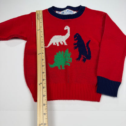 Vintage Dinosaur Sweater - 2T