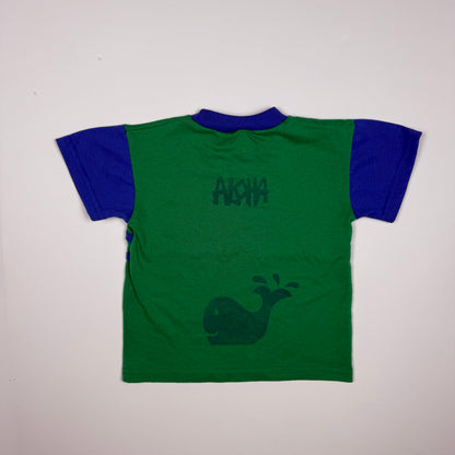 Vintage Garanimals Aloha Whale Shirt - 2T