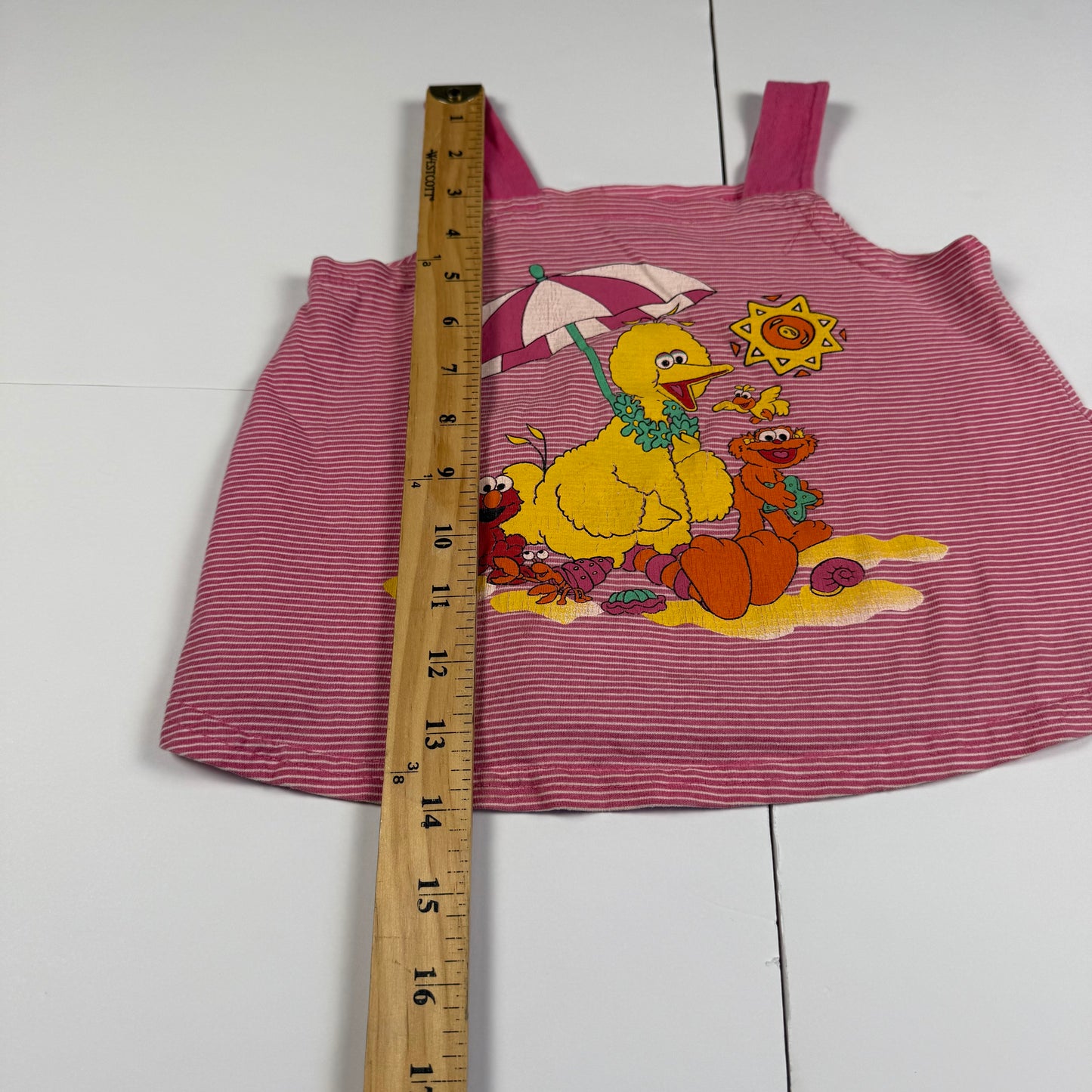 Vintage 1990's Sesame Street Beach Two Piece Set - 2T