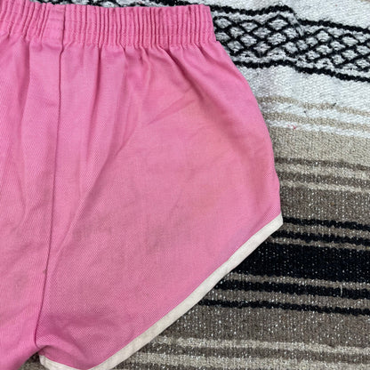 Vintage Pink Track Shorts - Youth Medium