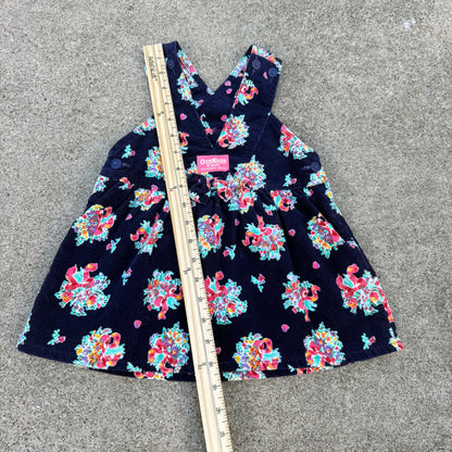 Vintage Oshkosh B'Gosh Floral Dress - 3T