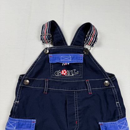 Y2K Soccer Goal Shortalls - 18 Months