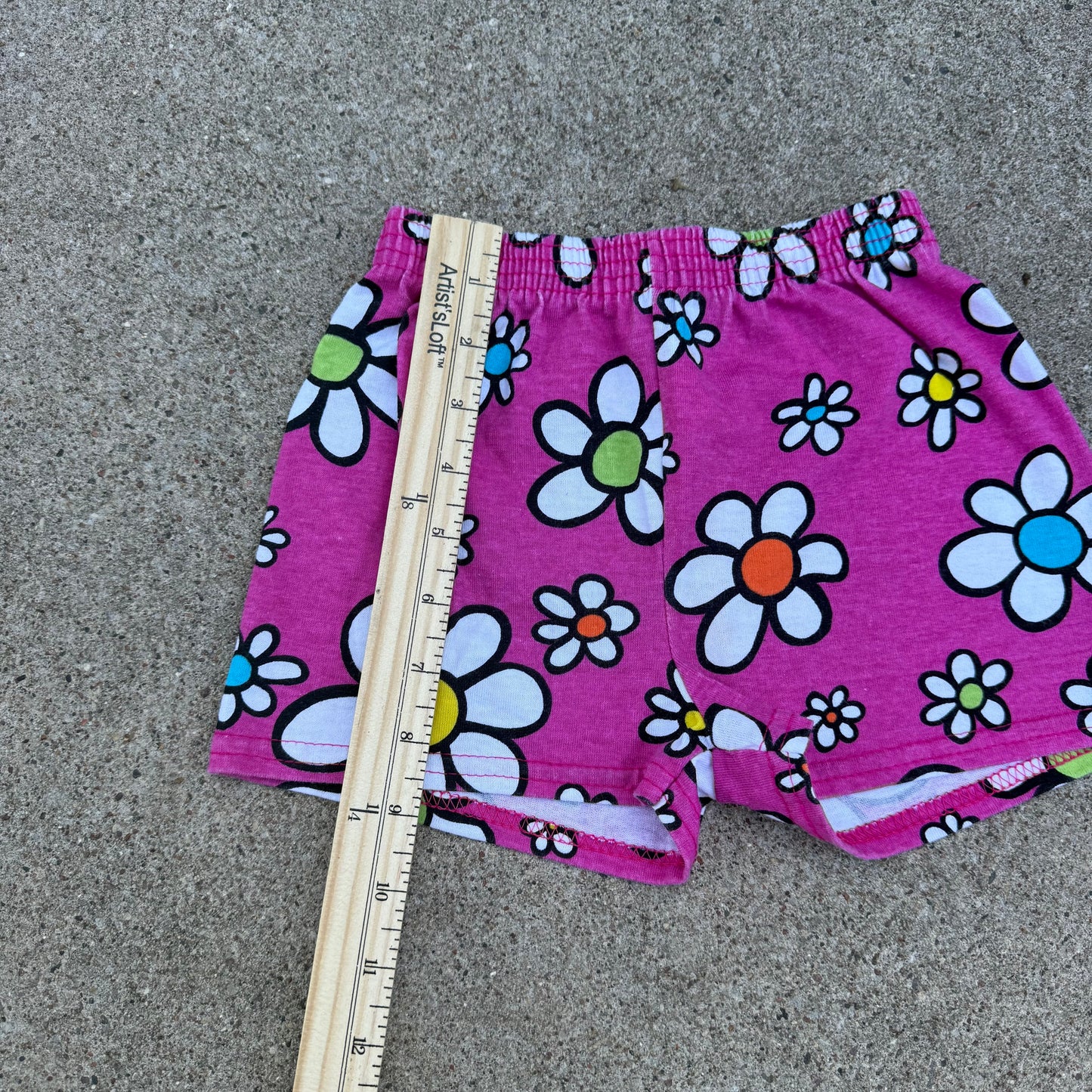 Vintage Flower Shorts - 4T