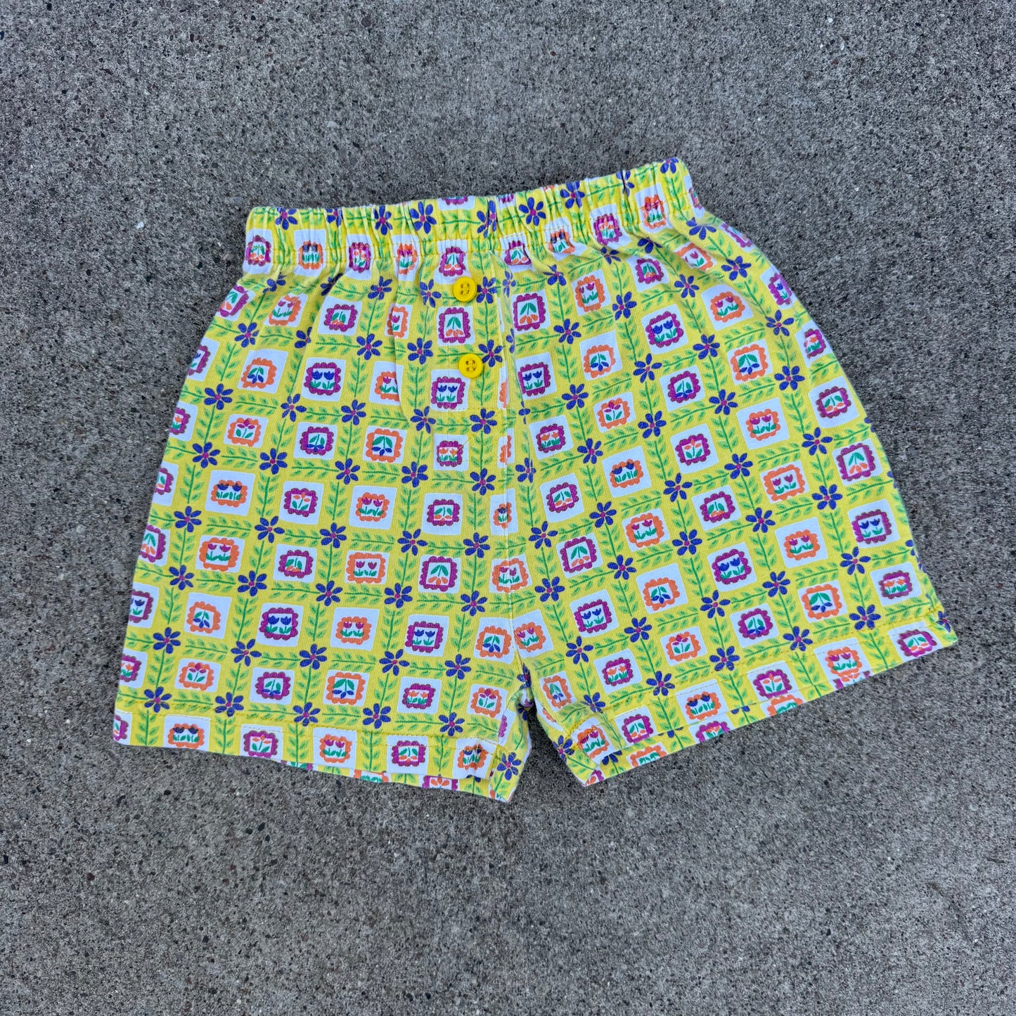 Vintage Y2K Honors Two Piece Yellow Flower Set - 4T