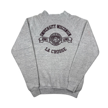 Vintage 1980's UW La Crosse Sweatshirt - Youth Large