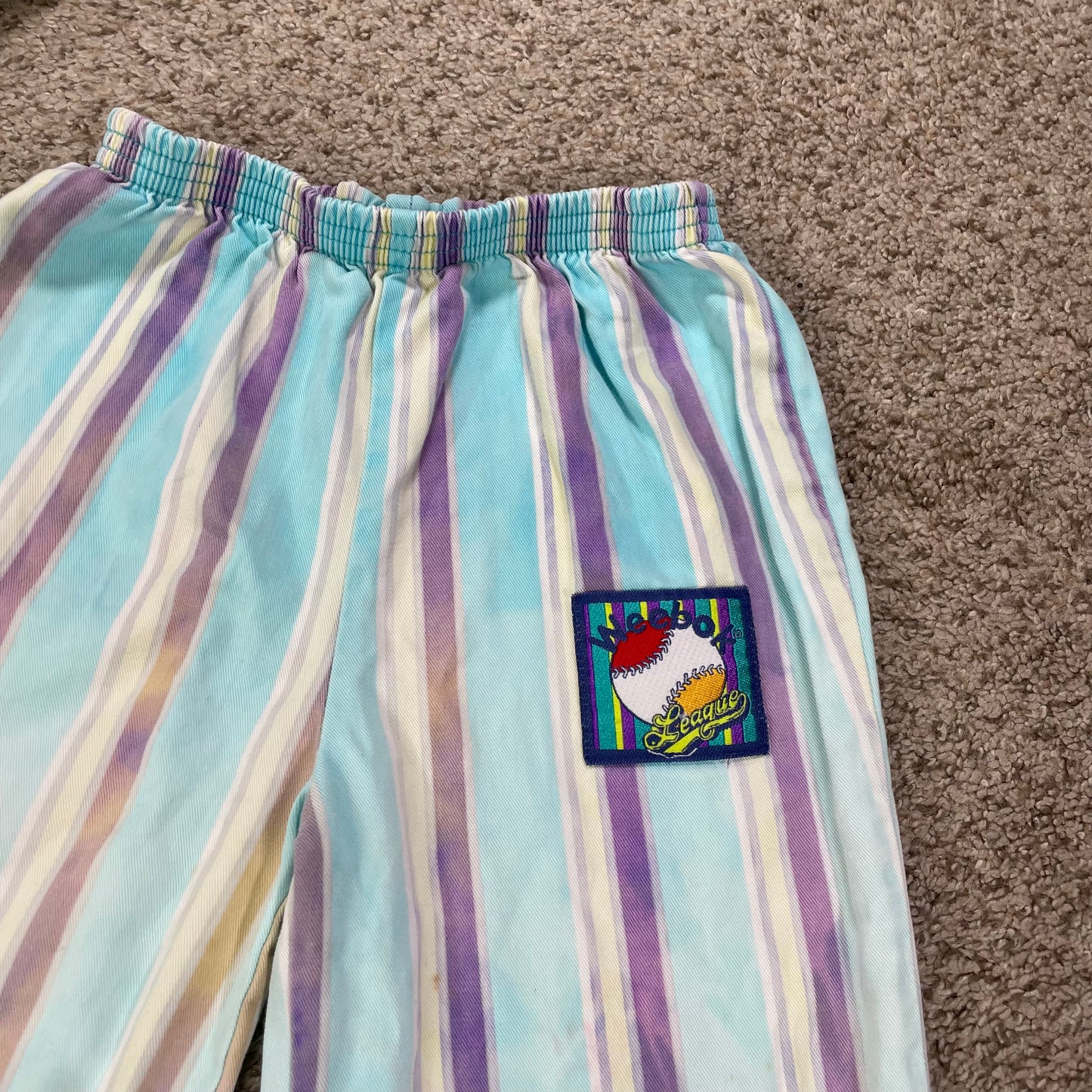 Vintage 1990's Weebok Striped Pants - 3T