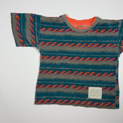 Vintage Zero Gravity Funky Print Surf T-Shirt - 2T