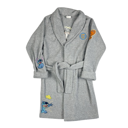 Vintage Y2K Stitch Fleece Robe - Size 7/8