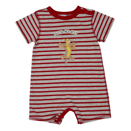 Y2K Tigger Striped Romper - 12/18 Months