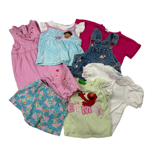 Baby Girl's Vintage Y2K Clothing Bundle 12 Months