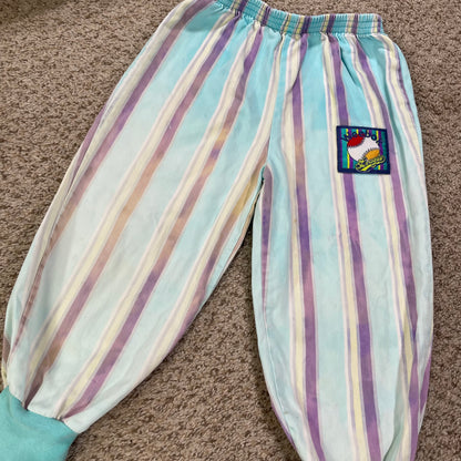 Vintage 1990's Weebok Striped Pants - 3T