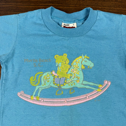 Vintage Myrtle Beach South Carolina Rocking Horse T-Shirt - 2T