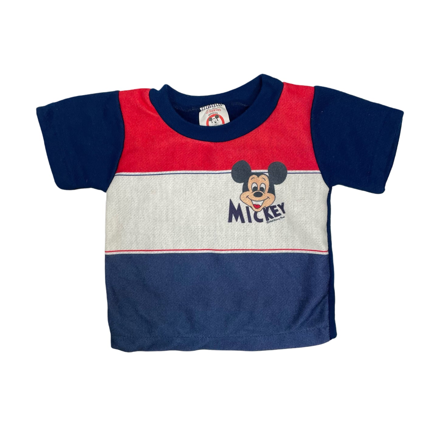 Vintage 1980's Mickey Mouse Shirt - 12 Months