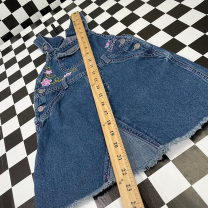 2001 Barbie Denim Dress and Shirt Set - 4/5T