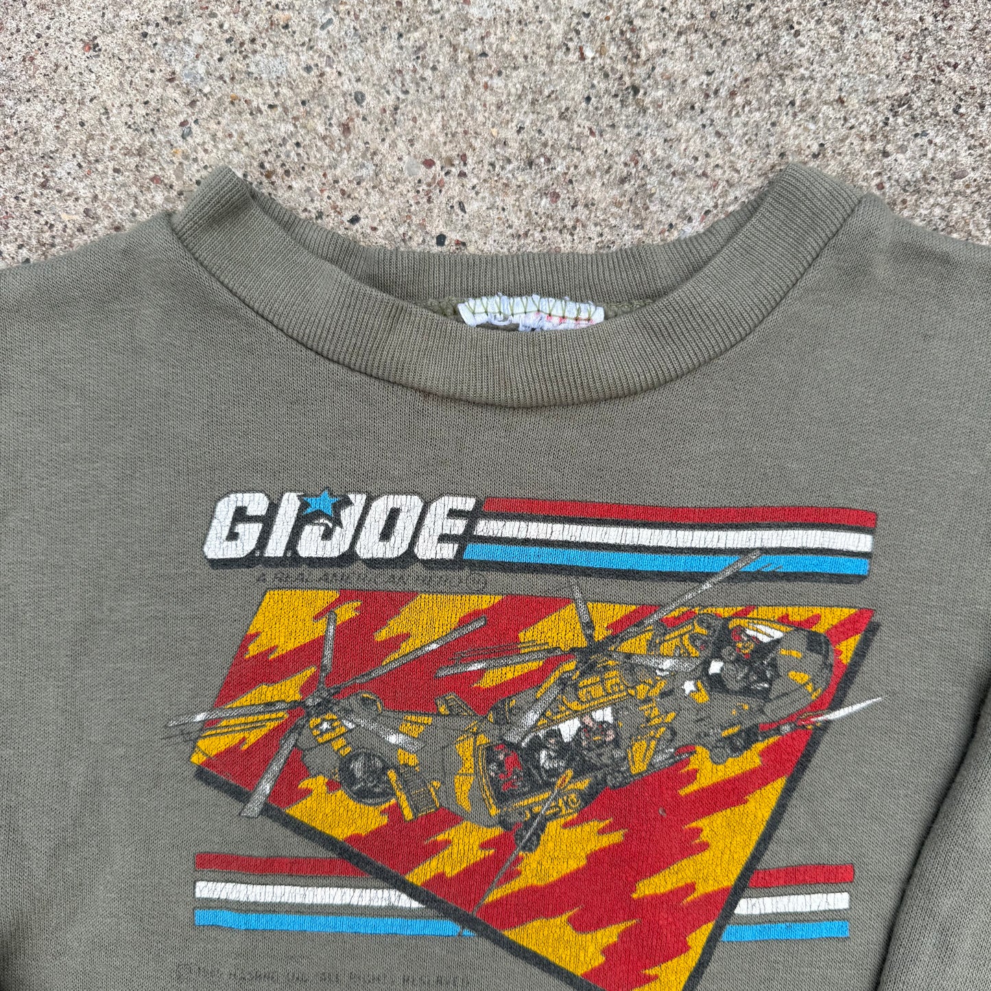 Vintage 1980's GI Joe Sweatshirt - 2/3T