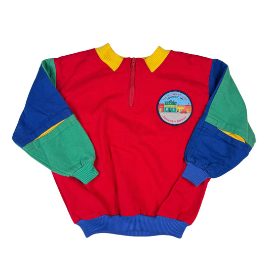 Vintage Oshkosh B'Gosh Color Block Sweatshirt - 3T