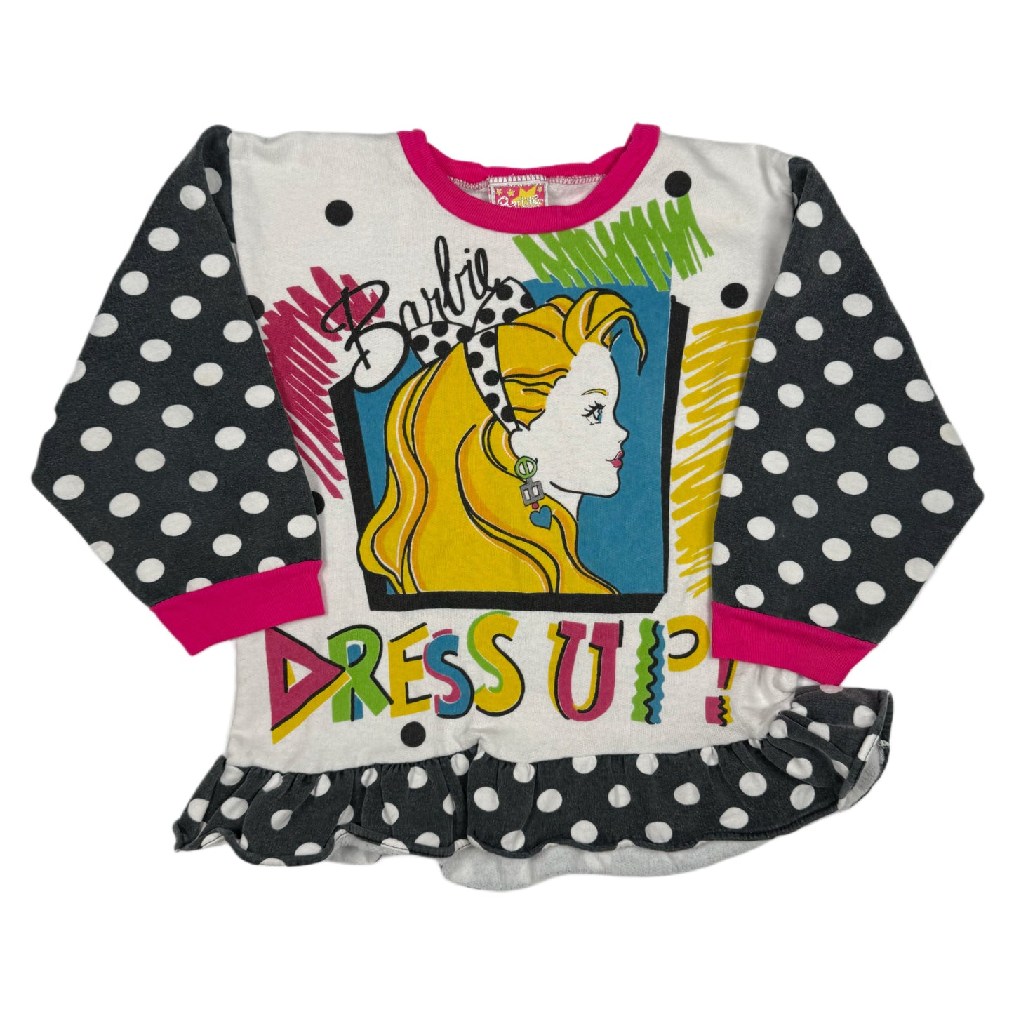 Vintage Barbie AOP Sweatshirt - 5T