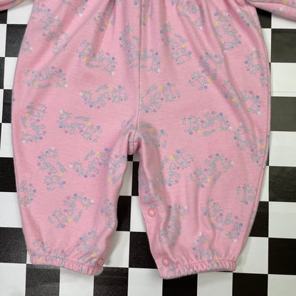 Vintage Oshkosh B'Gosh Pink Collared Romper - 6/9 Months