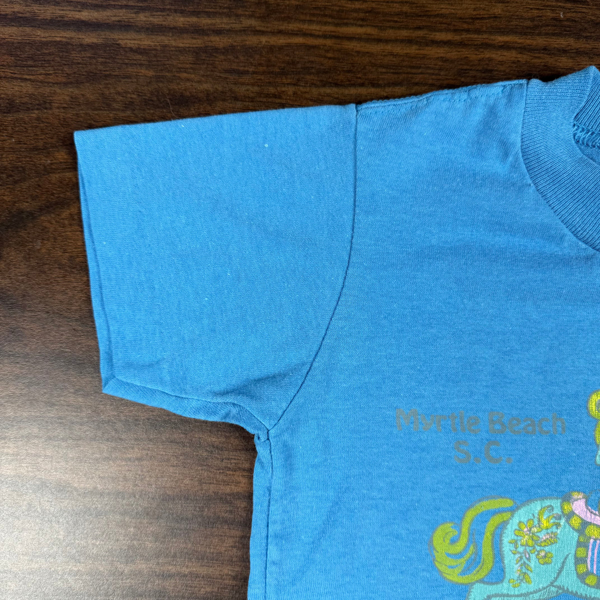 Vintage Myrtle Beach South Carolina Rocking Horse T-Shirt - 2T
