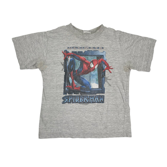 Vintage Y2K Spiderman T-Shirt - Youth Small