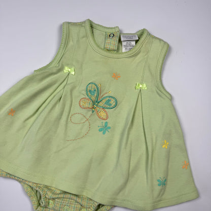 Y2K Carters Butterfly Romper - 3/6 Months