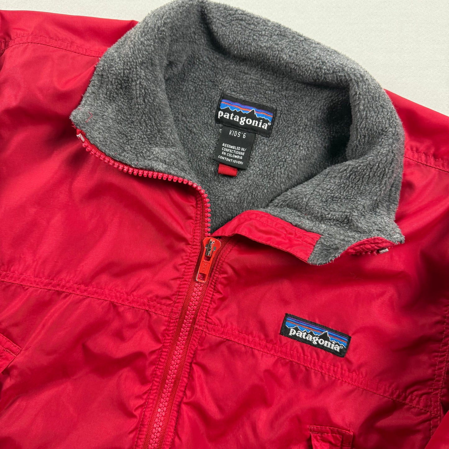 Vintage 1990's Patagonia Fleece Lined Winter Jacket - Youth 6